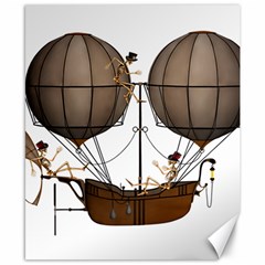 Steampunk Flyer Canvas 8  X 10  by burpdesignsA