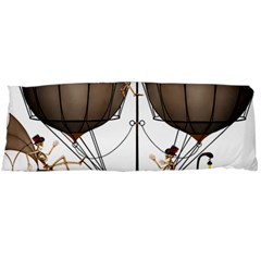 Steampunk Flyer Body Pillow Case (dakimakura) by burpdesignsA