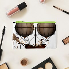 Steampunk Flyer Cosmetic Bag (xs) by burpdesignsA