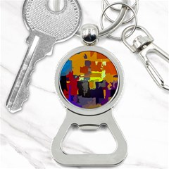 Abstract Vibrant Colour Bottle Opener Key Chains by Sapixe