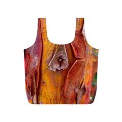 Bark Tree Texture Wood Trunk Full Print Recycle Bag (s)