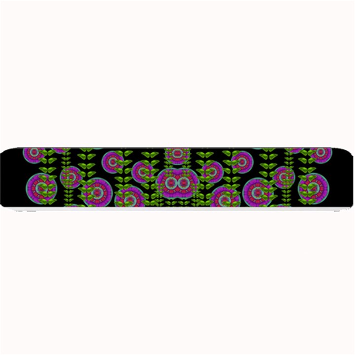 Black Lotus Night In Climbing Beautiful Leaves Small Bar Mats