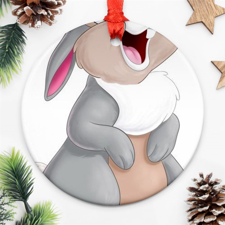 Bear Ornament (Round)