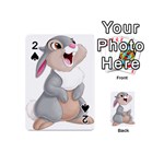 Bear Playing Cards 54 (Mini) Front - Spade2