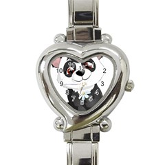 Million Dollar Baby Heart Italian Charm Watch