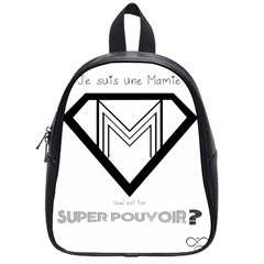 Super Mamie Super M School Bag (small) by alllovelyideas