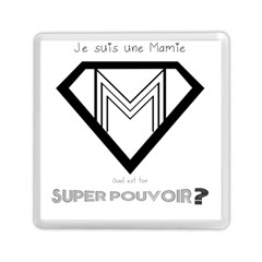 Super Mamie Super M Memory Card Reader (square) by alllovelyideas