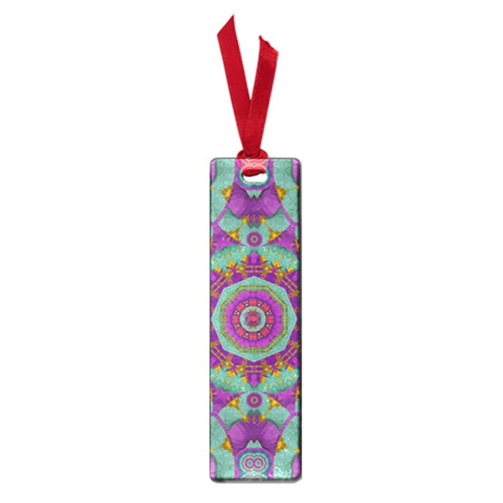 Water Garden Lotus Blossoms In Sacred Style Small Book Marks