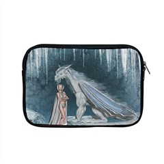 Wonderful Fairy With Ice Dragon Apple Macbook Pro 15  Zipper Case by FantasyWorld7