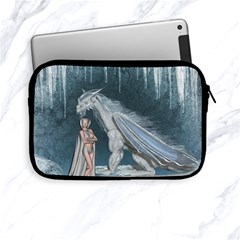 Wonderful Fairy With Ice Dragon Apple Ipad Mini Zipper Cases by FantasyWorld7