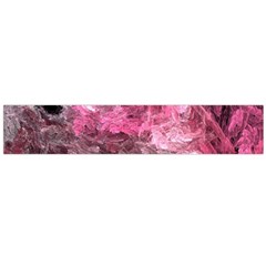 Pink Crystal Fractal Large Flano Scarf 