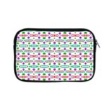 Retro Purple Green Pink Pattern Apple MacBook Pro 13  Zipper Case Front