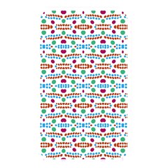 Retro Pink Green Blue Orange Dots Pattern Memory Card Reader (rectangular) by BrightVibesDesign