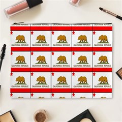 Calif Bear Flag Cosmetic Bag (xl) by ArtworkByPatrick