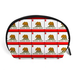 Calif Bear Flag Accessory Pouch (large) by ArtworkByPatrick