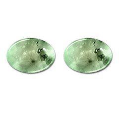 Wonderful Flowers In Soft Colors Cufflinks (Oval)