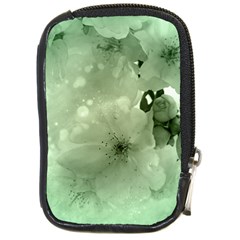 Wonderful Flowers In Soft Colors Compact Camera Leather Case