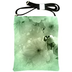 Wonderful Flowers In Soft Colors Shoulder Sling Bag by FantasyWorld7