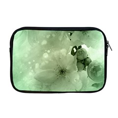 Wonderful Flowers In Soft Colors Apple Macbook Pro 17  Zipper Case by FantasyWorld7