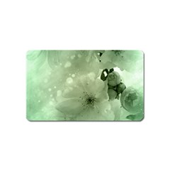 Wonderful Flowers In Soft Colors Magnet (Name Card)