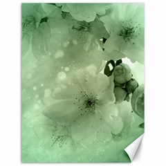 Wonderful Flowers In Soft Colors Canvas 12  x 16 