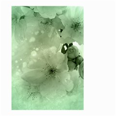 Wonderful Flowers In Soft Colors Small Garden Flag (two Sides)