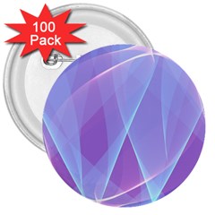 Background Light Glow Abstract Art 3  Buttons (100 Pack)  by Sapixe