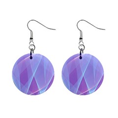 Background Light Glow Abstract Art Mini Button Earrings by Sapixe