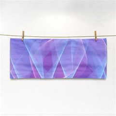 Background Light Glow Abstract Art Hand Towel by Sapixe