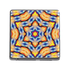 Pattern Abstract Background Art Memory Card Reader (square 5 Slot) by Sapixe