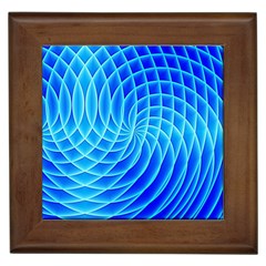 Background Light Glow Abstract Art Framed Tiles by Sapixe