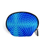 Background Light Glow Abstract Art Accessory Pouch (Small) Front