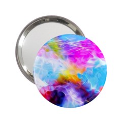 Background Drips Fluid Colorful 2 25  Handbag Mirrors by Sapixe