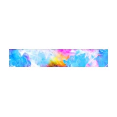 Background Drips Fluid Colorful Flano Scarf (mini) by Sapixe