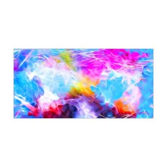 Background Drips Fluid Colorful Yoga Headband by Sapixe