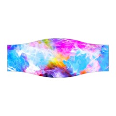 Background Drips Fluid Colorful Stretchable Headband by Sapixe