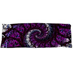 Fractal Background Swirl Art Skull Body Pillow Case (dakimakura) by Sapixe