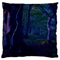 Beeches Tree Forest Beech Shadows Standard Flano Cushion Case (two Sides) by Sapixe