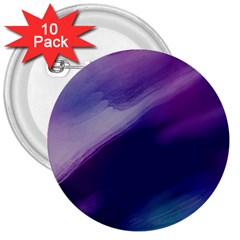 Purple Background Art Abstract Watercolor 3  Buttons (10 Pack)  by Sapixe