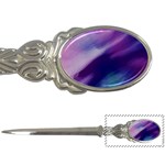 Purple Background Art Abstract Watercolor Letter Opener Front