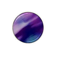 Purple Background Art Abstract Watercolor Hat Clip Ball Marker by Sapixe