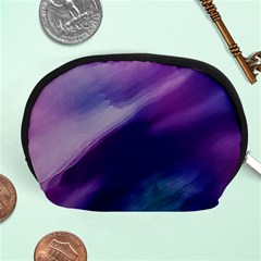 Purple Background Art Abstract Watercolor Accessory Pouch (medium) by Sapixe