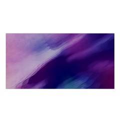 Purple Background Art Abstract Watercolor Satin Shawl by Sapixe