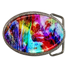 Background Art Abstract Watercolor Belt Buckles by Sapixe