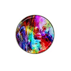 Background Art Abstract Watercolor Hat Clip Ball Marker by Sapixe