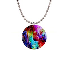 Background Art Abstract Watercolor 1  Button Necklace by Sapixe