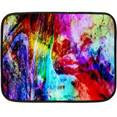 Background Art Abstract Watercolor Fleece Blanket (mini) by Sapixe