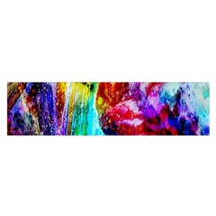 Background Art Abstract Watercolor Satin Scarf (oblong) by Sapixe