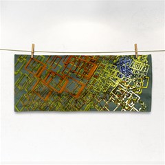 Art 3d Windows Modeling Dimension Hand Towel by Sapixe