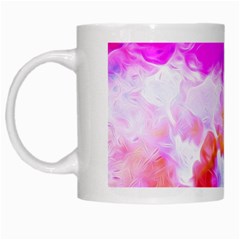 Background Drips Fluid Colorful White Mugs by Sapixe